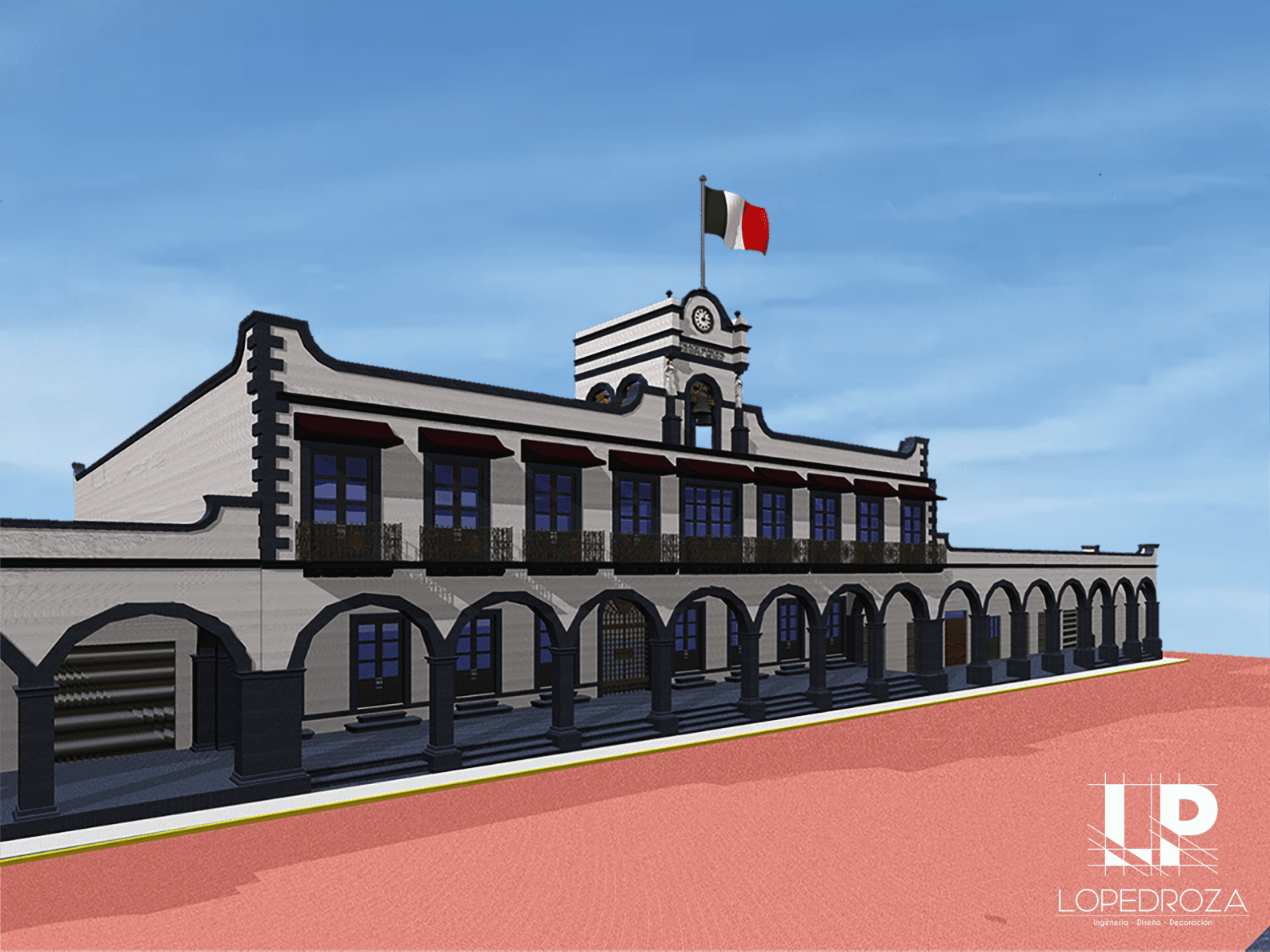 Remodelacion de H. Ayuntamiento de Tultepec LOPEDROZA